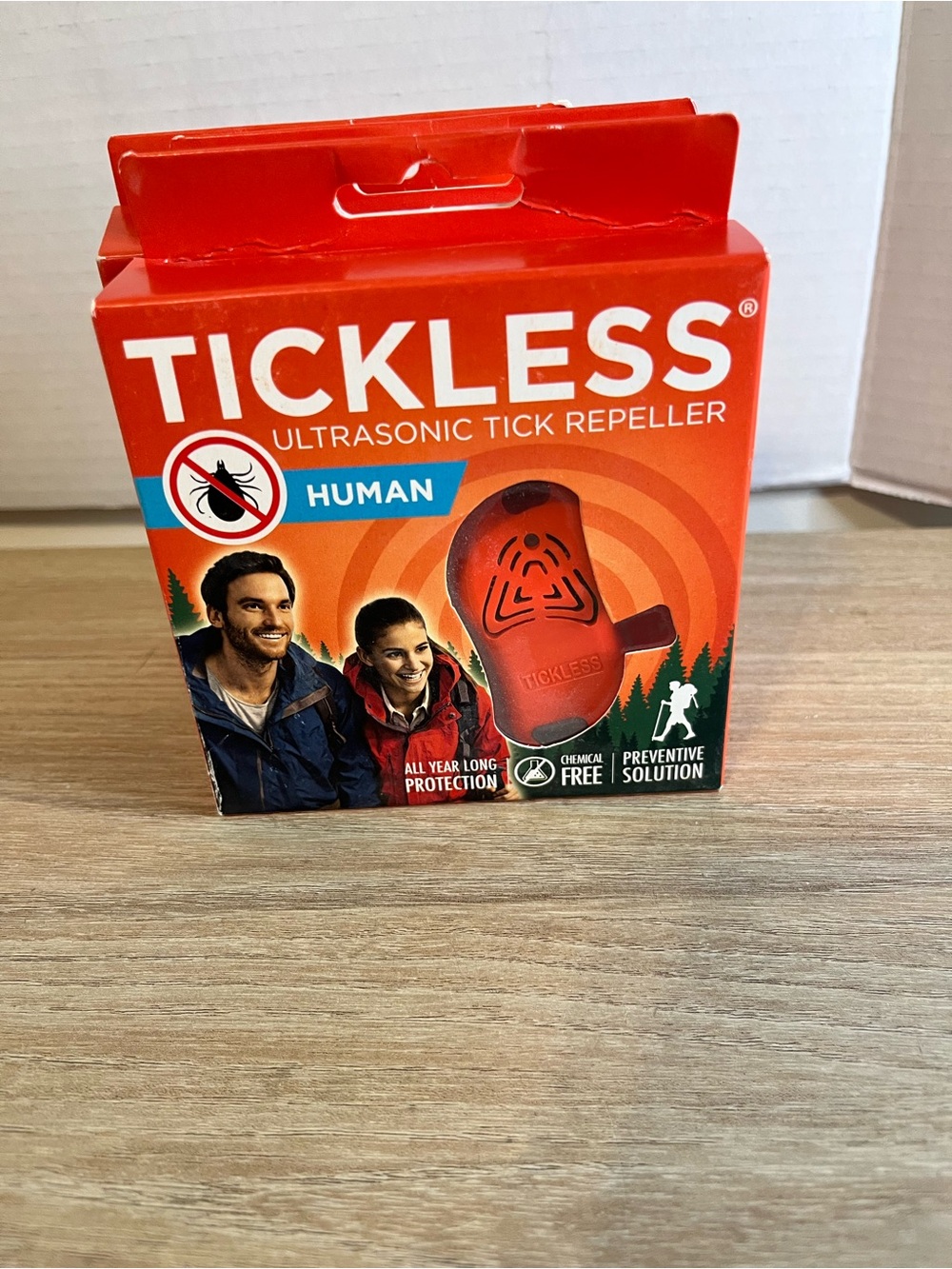Tickless Ultrasonic Tick Repeller for Humans Set of Three
